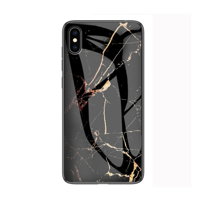 Funda protectora de vidrio de mármol para iPhone XS Max, para iPhone XS Max