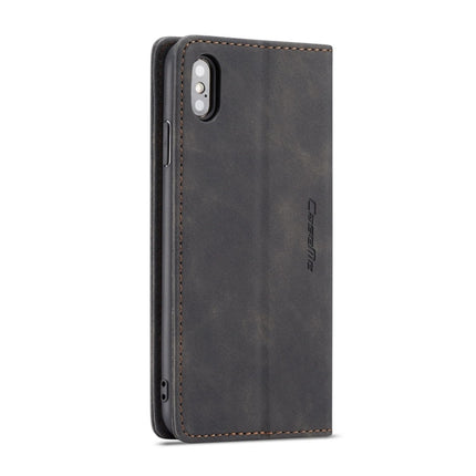 For iPhone XS Max CaseMe-013 Multifunctional Retro Frosted Horizontal Flip Leather Case with Card Slot & Holder & Wallet, For iPhone XS Max