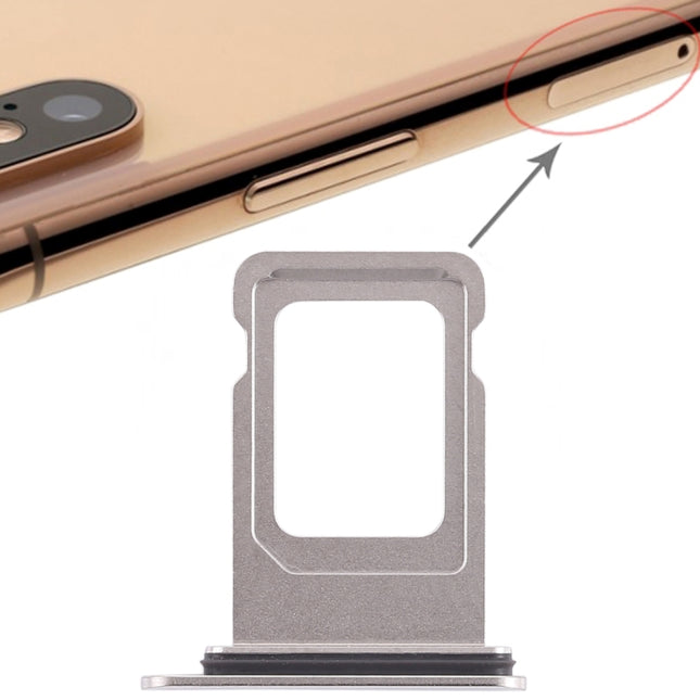 Double SIM Card Tray for iPhone XS Max (Double SIM Card), For iPhone XS Max (Dual), For iPhone XS Max  (Double SIM)