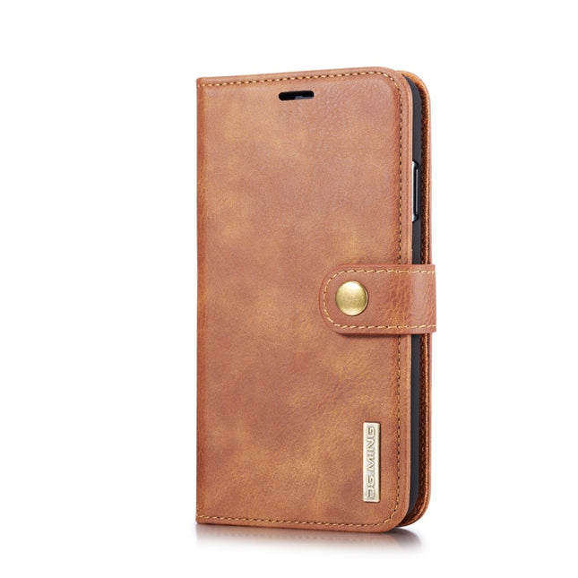Für iPhone XS Max DG.MING Crazy Horse Texture Flip Abnehmbare magnetische Lederhülle mit Halter &amp; Kartenfächern &amp; Geldbörse, iPhone XS Max, Für iPhone XS Max