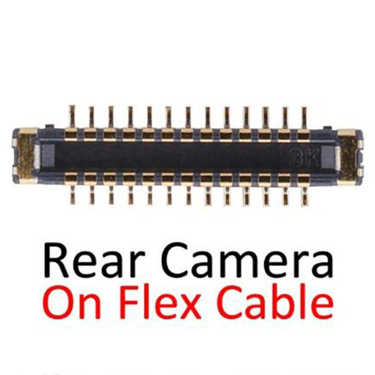 Rear Back Camera FPC Connector On Flex Cable for iPhone XS Max, For iPhone XS Max