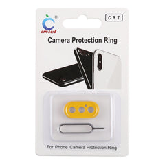 Rear Camera Lens Protection Ring Cover with Tray Eject Tool Needle For iPhone XS Max, iPhone XS Max, iPhone XS Max Blue