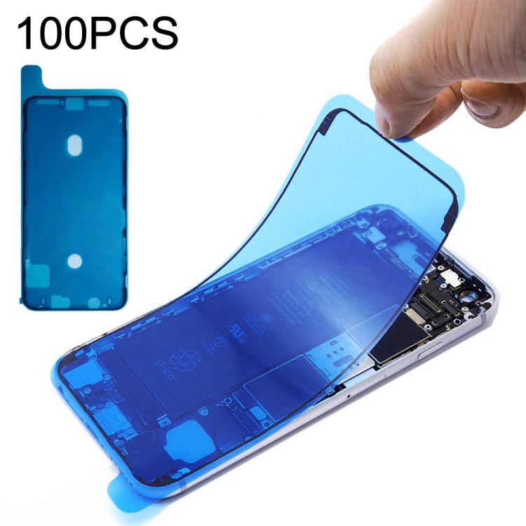 100 PCS LCD Frame Bezel Waterproof Adhesive Stickers for iPhone XS Max, 100 PCS for iPhone XS Max