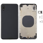 For iPhone XS Max with Camera Lens / Black