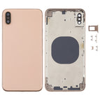 For iPhone XS Max (Camera Lens+Side Keys) / Gold