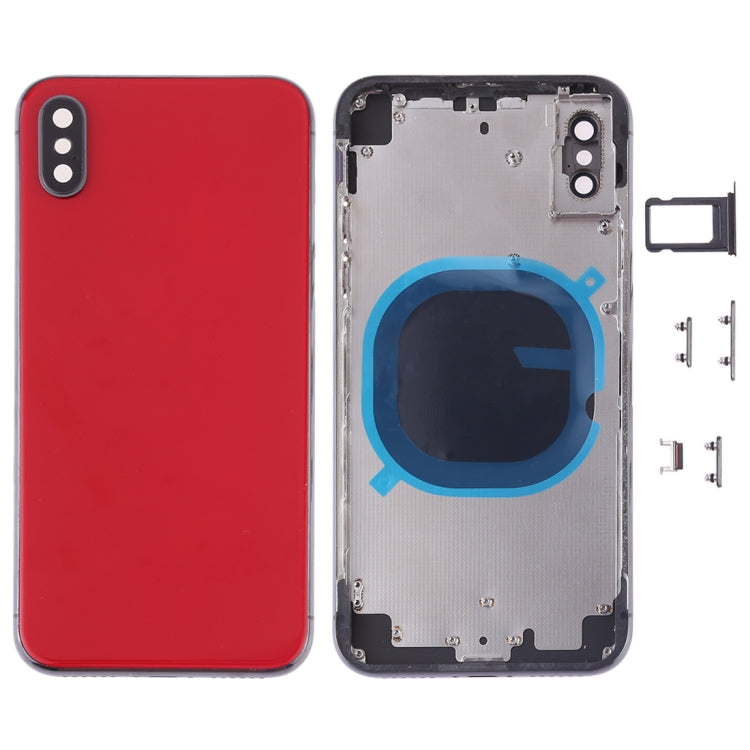 Back Cover with Camera Lens & SIM Card Tray & Side Keys for iPhone XS Max, For iPhone XS Max, For iPhone XS Max (Camera Lens+Side Keys), For iPhone XS Max with Side keys, For iPhone XS Max with Camera Lens