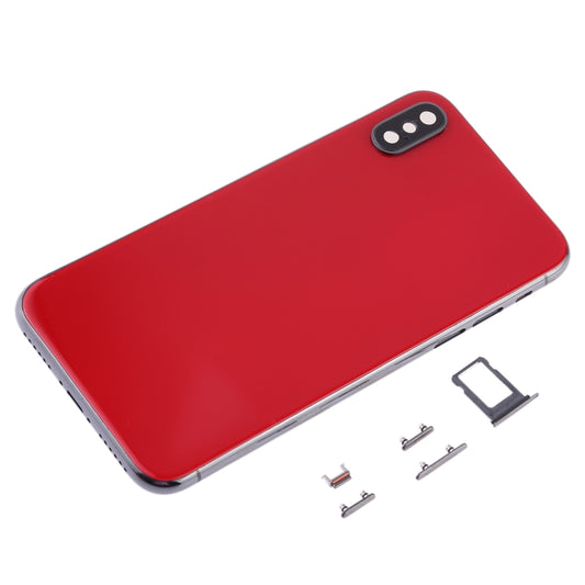 Back Cover with Camera Lens & SIM Card Tray & Side Keys for iPhone XS Max, For iPhone XS Max, For iPhone XS Max (Camera Lens+Side Keys), For iPhone XS Max with Side keys, For iPhone XS Max with Camera Lens
