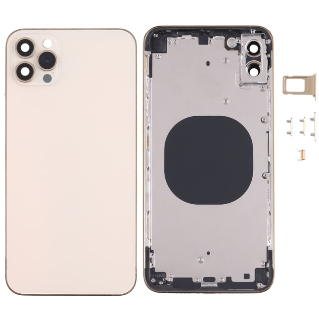 Back Housing Cover with Appearance Imitation of iP13 Pro Max for iPhone XS Max, for iPhone XS Max(Gold), for iPhone XS Max(Blue, for iPhone XS Max(White)