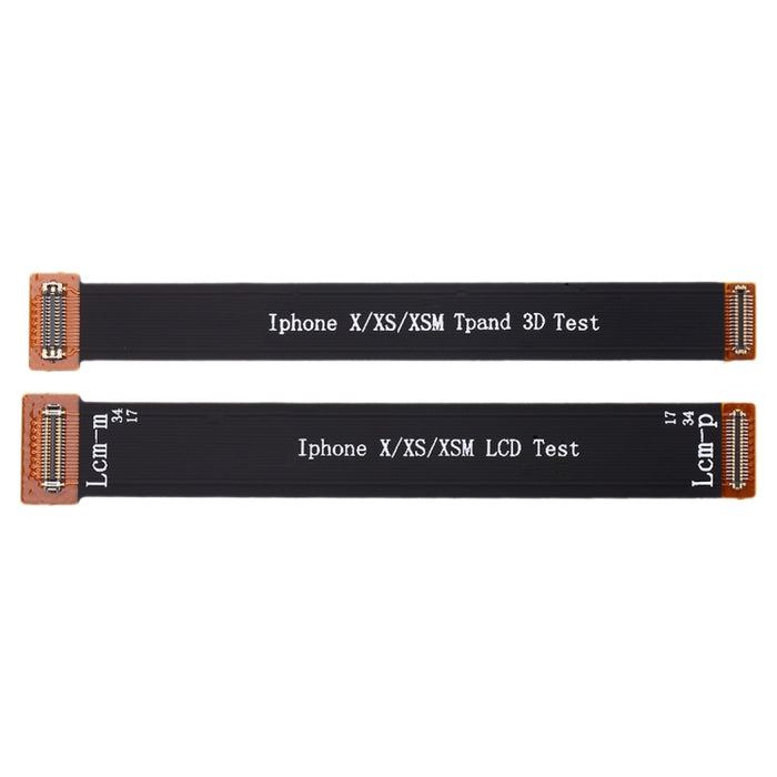 1 Paar LCD-Displayverlängerungs-Test-Flexkabel für iPhone XS/XS Max, für iPhone XS/XS Max
