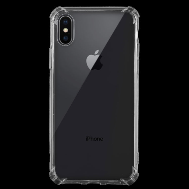 For iPhone XS Max 50 PCS Ultrathin Transparent TPU Soft Protective Case