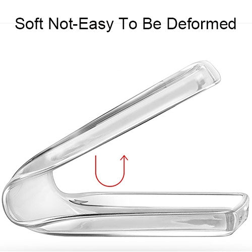 For iPhone XS Max 50 PCS Ultrathin Transparent TPU Soft Protective Case