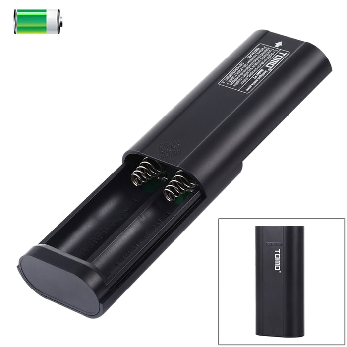 TOMO P2 USB Smart 2 Akkuladegerät mit Kontrollleuchte für 18650 Li-Ionen-Akku, TOMO P2
