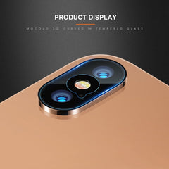 For iPhone XS Max mocolo 0.15mm 9H 2.5D Round Edge Rear Camera Lens Tempered Glass Film, iPhone XS Max