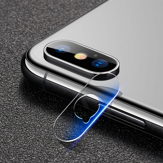 For iPhone XS Max mocolo 0.15mm 9H 2.5D Round Edge Rear Camera Lens Tempered Glass Film, iPhone XS Max