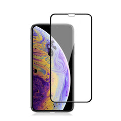 For iPhone 11 Pro Max / XS Max mocolo 0.33mm 9H 2.5D Silk Print Tempered Glass Film, iPhone XS Max