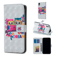 For iPhone XR Butterfly Love Flower Pattern Horizontal Flip Leather Case with Holder & Card Slots & Photo Frame & Wallet, iPhone XR