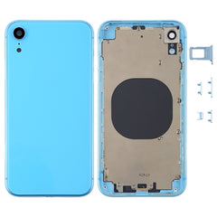 Back Housing Cover with Camera Lens & SIM Card Tray & Side Keys for iPhone XR, For iPhone XR (with Side Keys)