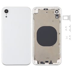 Back Housing Cover with Camera Lens & SIM Card Tray & Side Keys for iPhone XR, For iPhone XR (with Side Keys)