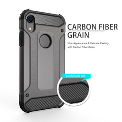For iPhone XR TPU + PC Armor Combination Back Cover Case, For iPhone XR