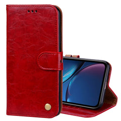 For iPhone XR Business Style Oil Wax Texture Horizontal Flip Leather Case with Holder & Card Slots & Wallet, For iPhone XR