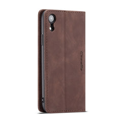 For iPhone XR CaseMe-013 Multifunctional Retro Frosted Horizontal Flip Leather Case with Card Slot & Holder & Wallet, For iPhone XR