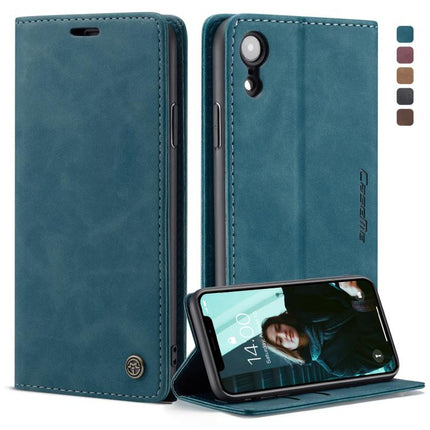 Für iPhone XR CaseMe-013 Multifunktionale Retro Frosted Horizontal Flip Ledertasche mit Kartensteckplatz &amp; Halter &amp; Geldbörse, Für iPhone XR