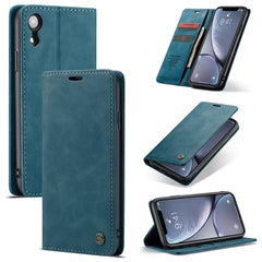 For iPhone XR CaseMe-013 Multifunctional Retro Frosted Horizontal Flip Leather Case with Card Slot & Holder & Wallet, For iPhone XR