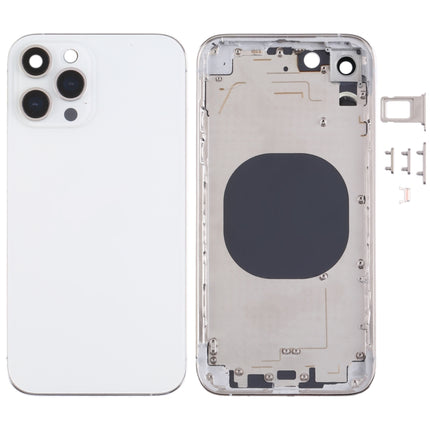 Stainless Steel Material Back Housing Cover with Appearance Imitation of iP13 Pro for iPhone XR, for iPhone XR(Black), for iPhone XR(Gold), for iPhone XR(Blue), for iPhone XR(White)