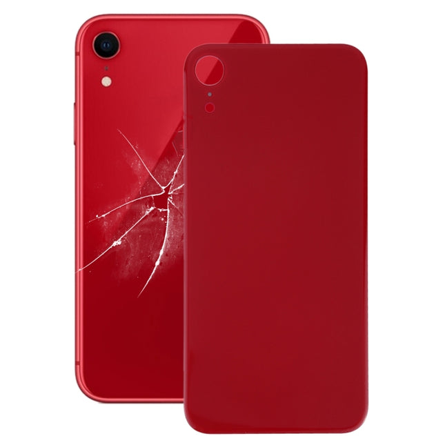 Einfacher Austausch der Glasabdeckung mit großem Kameraloch und Klebstoff auf der Rückseite des Akkudeckels für iPhone XR, für iPhone XR (kein Zerlegen), für iPhone XR (kein Zerlegen), für iPhone XR (einfacher Austausch)