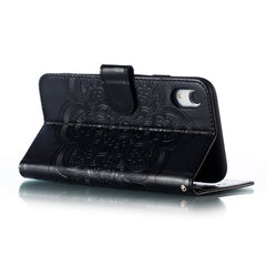 For iPhone XR Mandala Embossing Pattern Horizontal Flip Leather Case with Holder & Card Slots & Wallet & Photo Frame, For iPhone XR, iPhone XR