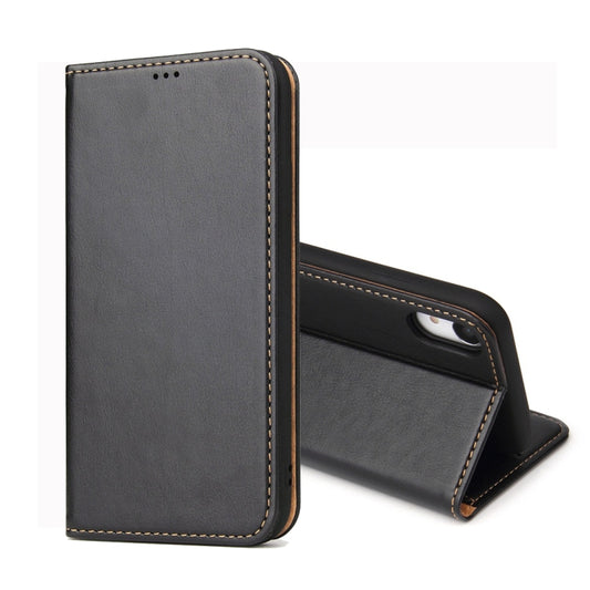 For iPhone XR Dermis Texture PU Horizontal Flip Leather Case with Holder & Card Slots & Wallet, For iPhone XR