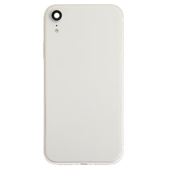 Battery Back Cover Assembly (with Side Keys & Speaker Ringer Buzzer & Motor & Camera Lens & Card Tray & Power Button + Volume Button + Charging Port + Signal Flex Cable & Wireless Charging Module) for iPhone XR, For iPhone XR (Full Assembly)�����������...