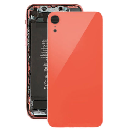 Back Cover with Adhesive for iPhone XR, For iPhone XR (Pink with Adhesive), For iPhone XR (with Adhesive), For iPhone XR