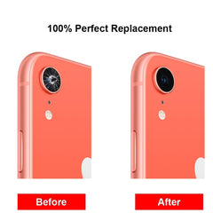 10 PCS Back Camera Lens for iPhone XR, For iPhone XR