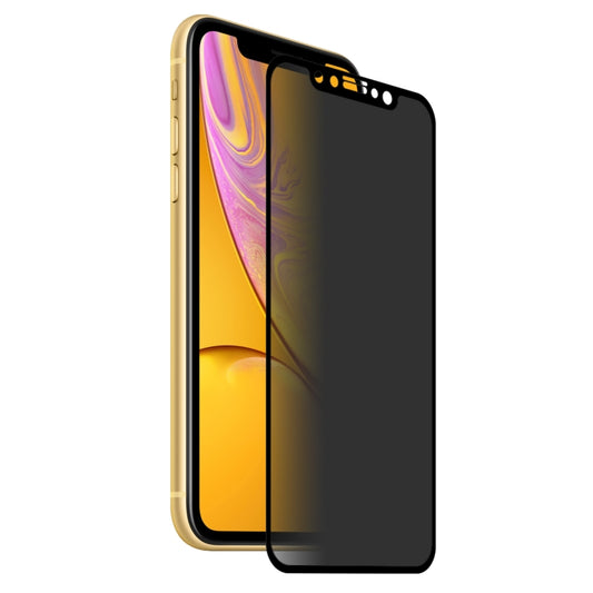 For iPhone 11 / XR ENKAY Hat-Prince 0.26mm 9H 6D Privacy Anti-glare Full Screen Tempered Glass Film, iPhone XR