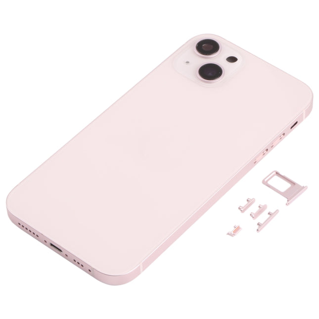Back Housing Cover with Appearance Imitation of iP13 for iPhone XR, For iPXR to i13(Pink), For iPXR to i13(Red), For iPXR to i13(Blue), For iPXR to i13(Purple), For iPXR to i13(White), For iPXR to i13(Green)