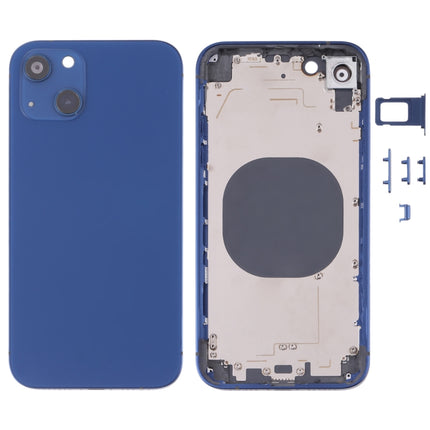 Back Housing Cover with Appearance Imitation of iP13 for iPhone XR, For iPXR to i13(Black), For iPXR to i13(Blue), For iPXR to i13(Purple), For iPXR to i13(Pink), For iPXR to i13(Red), For iPXR to i13(Green), For iPXR to i13(White)