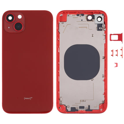 Back Housing Cover with Appearance Imitation of iP13 for iPhone XR, For iPXR to i13(Black), For iPXR to i13(Blue), For iPXR to i13(Purple), For iPXR to i13(Pink), For iPXR to i13(Red), For iPXR to i13(Green), For iPXR to i13(White)
