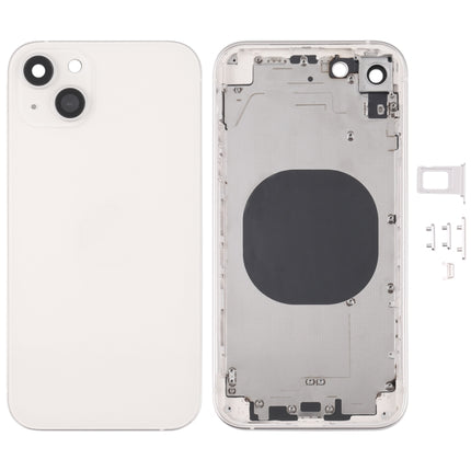 Back Housing Cover with Appearance Imitation of iP13 for iPhone XR, For iPXR to i13(Pink), For iPXR to i13(Red), For iPXR to i13(Blue), For iPXR to i13(Purple), For iPXR to i13(White), For iPXR to i13(Green)