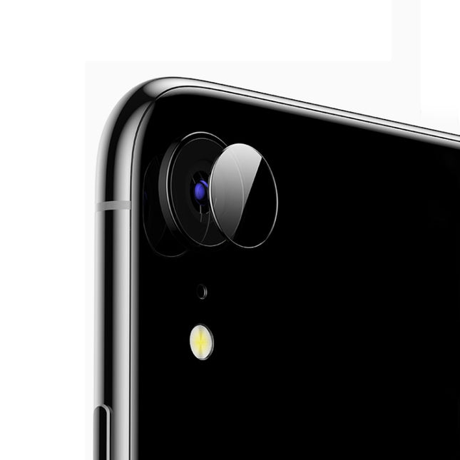 For iPhone XR mocolo 0.15mm 9H 2.5D Round Edge Rear Camera Lens Tempered Glass Film, iPhone XR