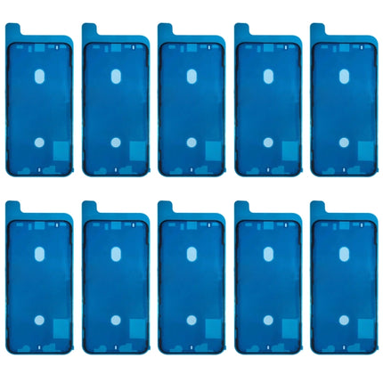 10 Stück wasserdichte Klebeaufkleber für LCD-Rahmenblende für iPhone XS, 10 Stück für iPhone XS