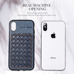 For iPhone X / XS ROCK Origin Series Business TPU + PU Protective Case, For XS / X