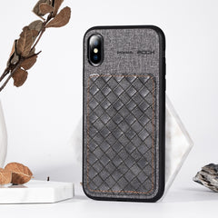 For iPhone X / XS ROCK Origin Series Business TPU + PU Protective Case, For XS / X