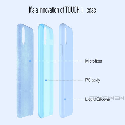 For iPhone XR Four Corners Full Coverage Liquid Silicone Case, XR, For XR