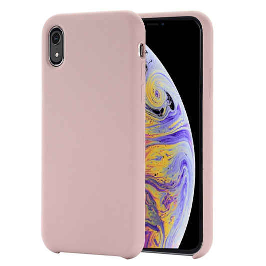 For iPhone XR Four Corners Full Coverage Liquid Silicone Case, For XR, XR