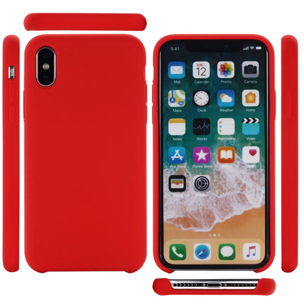 Für iPhone XR Four Corners Full Coverage Flüssigsilikonhülle, Für XR, XR