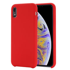 Für iPhone XR Four Corners Full Coverage Flüssigsilikonhülle, Für XR, XR