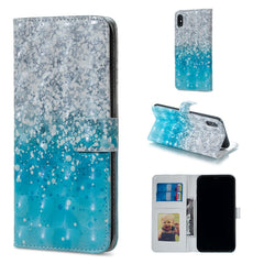 For iPhone X Half Flower Pattern Horizontal Flip Leather Case with Holder & Card Slots & Photo Frame & Wallet, iPhone X