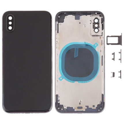 Back Cover with Camera Lens & SIM Card Tray & Side Keys for iPhone XS, For iPhone XS (Camera Lens+Side Keys), For iPhone XS with Side keys, For iPhone XS with Card Tray