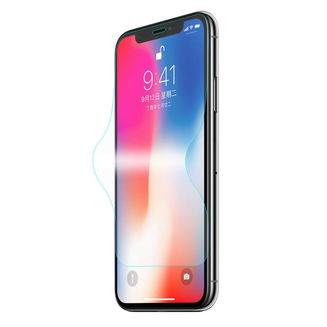 ENKAY Hat-Prince 0,1 mm 3D-Vollbildschutz Explosionsgeschützter Hydrogelfilm für iPhone XR, TPU+TPE+PET-Material, iPhone XR